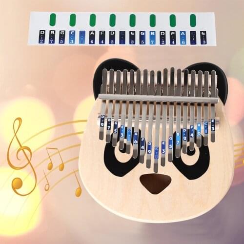 17 Key Kalimba Mbira DIY Parts Set Thumb Finger Piano Shrapnel Tuning Hammer Kit Musical Instrument Accessories for Beginners