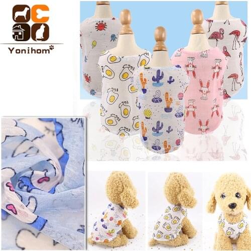 New T Shirt Dog Shirts In Dog Clothing Cartoon Cheap Dog Clothes For Small Dogs Pet Clothes Summer Spring Pet Dog Clothing Shirt