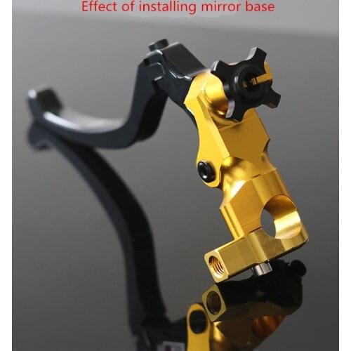 Motorcycle Cable Clutch Lever Perch Brake Lever 7/8" 22mm For Honda Yamaha Kawasaki Suzuki Hpk Dirt Bike Motorcross Atv Or More