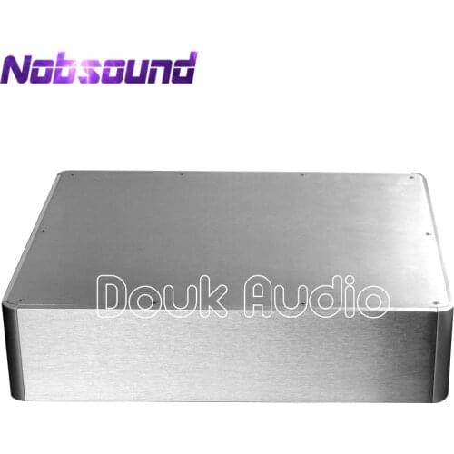 Nobsound Power Amplifier/Pre-Amp/DAC Audio/Headphone Amp Chassis Aluminum Enclosure DIY