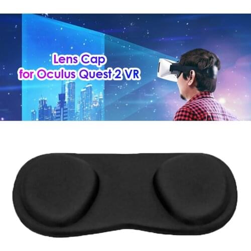 Protective Cap Sleeve Lens Cover Dustproof Lens for Oculus Quest 2 VR Headset Washable Lens Protective Cap