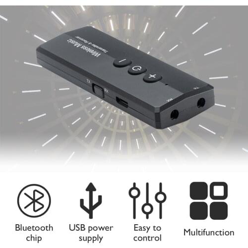 ZF360 2 in 1 Bluetooth 5.0 Adapter Dongle Wireless Audio Receiver Transmitter for PC TV Car Speaker