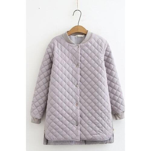 Female Overcoat Mid-Length Clothing Plus Size 3Xl-4Xl Womens Jackets 2021 New Autumn Winter Coat Warm Cotton Padded Outerwear