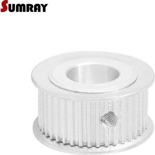 SUMRAY 3M 45T Timing Pulley 8/10/20mm Inner Bore Synchoronous Pulley Wheel 11mm Width Motor Belt Pulley for Engraving Machine