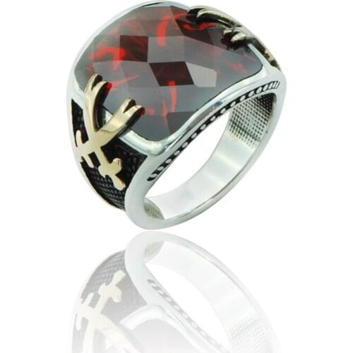 925 Silver Ottoman Rings for Men Kayi Rings for Men