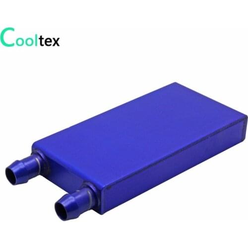 80x41x12mm Aluminum Water cooled block cooling cooler for computer industrial laser head heat dissipation