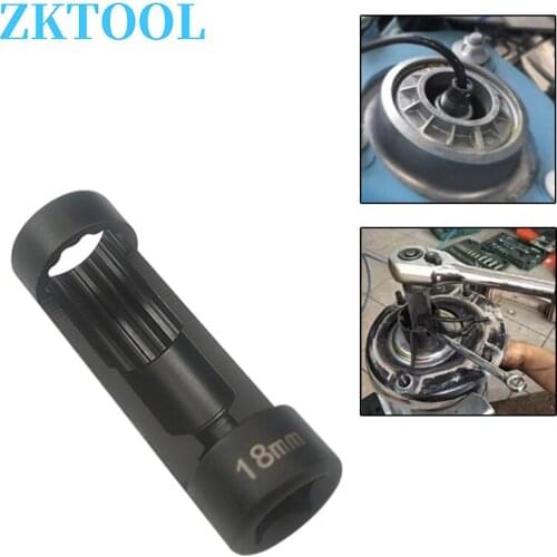 Shock absorber, suspension, socket wrench tool Fit for PORSCHE STRUT NUT SOCKET(18mm/12PT) VM #:3353, 1/2" DR. x 18mm, 12PT