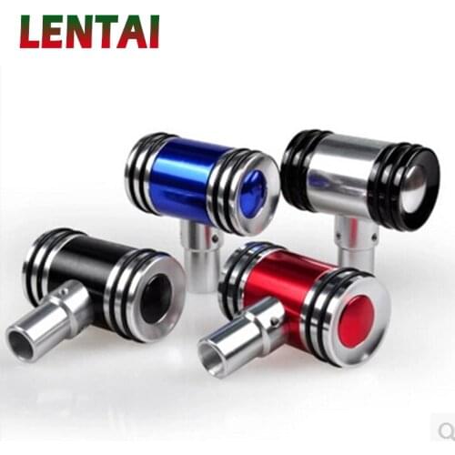 LENTAI For Ford focus 2 3 mk2 fiesta ranger mondeo mk4 Kia rio ceed sportage 2017 Land Rover 1PC Auto Car Gear Shift Knob Covers