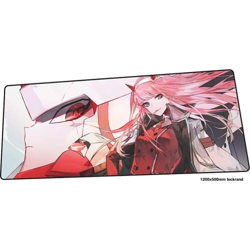 Darling in the franxx mouse pad 1200x500mm mousepads best gaming mousepad gamer Fashion personalized mouse pads keyboard pc pad