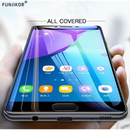 FUNJIKOR Screen Protectors For Samsung Galaxy A7 2018