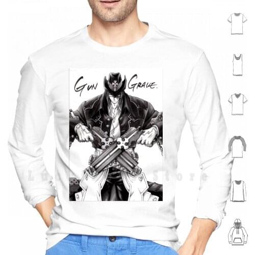 Gungrave hoodies long sleeve Heat Brandon Gungrave Anime Manga Gun Fight Macdowel Harry Mafia Kugashira Bunji Walken