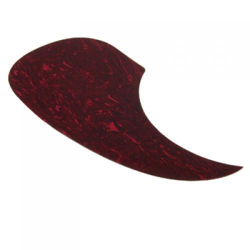 Red Comma Shell Guitar Pickguard Scratch Plate for Acoustic Guitars Parts