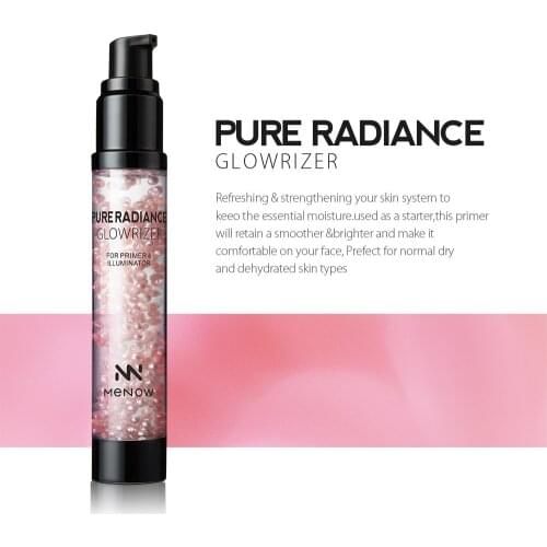 MENOW SC13 Brand Pearl Essence Milk Gel Cream Makeup Liquid Foundation Nourish Moisture Skin care Cosmetic firming moisturizing