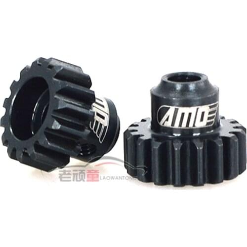 AMO RC remote control model car Parts truck Crawler M1 mold inner diameter 5MM ID motor steel gear 15T / 17T