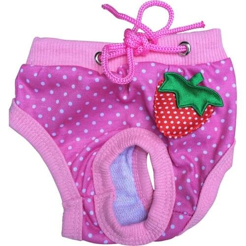 New Dog Panty Shorts Pants Underwear Pets Dogs Puppy Diaper Striped Polka Dots Sanitary