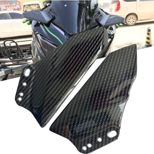 Ninja400 Motorcycle Front Aerodynamic Winglets Windshield Fairing Wing For Kawasaki Ninja400 Ninja 400 Ninja-400 2018