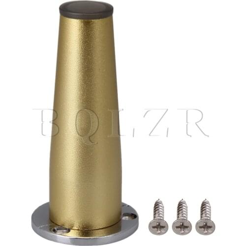 BQLZR 80mm Adjustable Height Cupboard Cabinet Sofa Furniture Desk Leg Silver