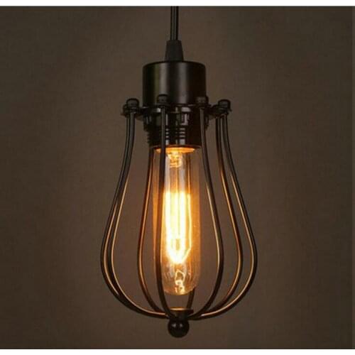 Retro cafe bar table lamp European restaurant simple living room lights American village chandelier industrial wind lamps