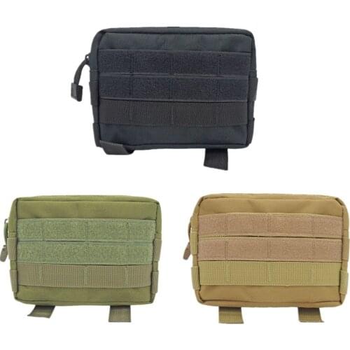 Tactical Outdoor Military Molle Utility EDC Tool Waist Pack Tactical Medical First Aid Pouch Phone Holder Case Hunting Bag