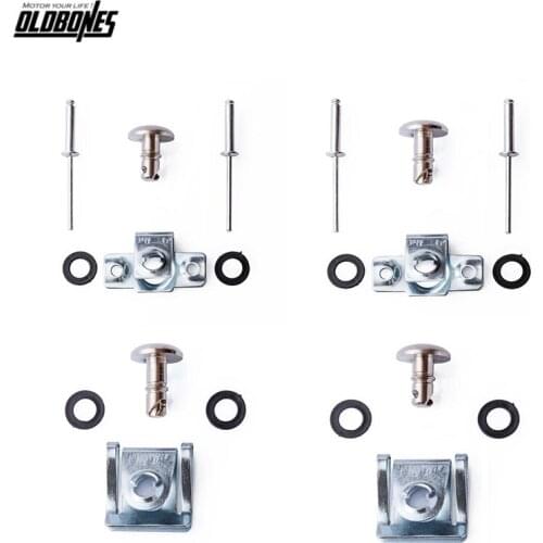 14/17MM 4Style Universal Fairing Fastener Race Fairing Quick Release Springs Retaining washers For Honda CBR600 CBR900RR CBR1000