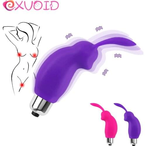 EXVOID Bullet Vibrator Clitoris Stimulate Sex Toys for Women Sex Shop G-spot Massager AV Stick Silicone Rabbit Bullet Vibrator
