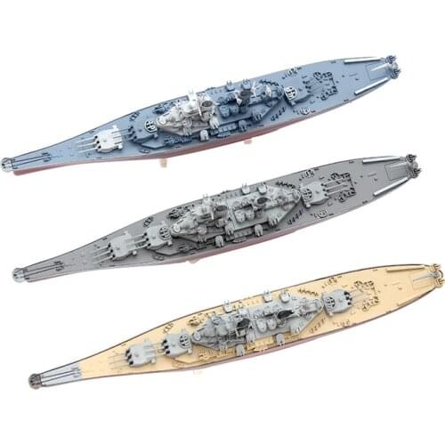World War II Warship Alloy Model Iowa Massachusetts Richelieus Missouri Finished for Collectible Gift Display Souvenir