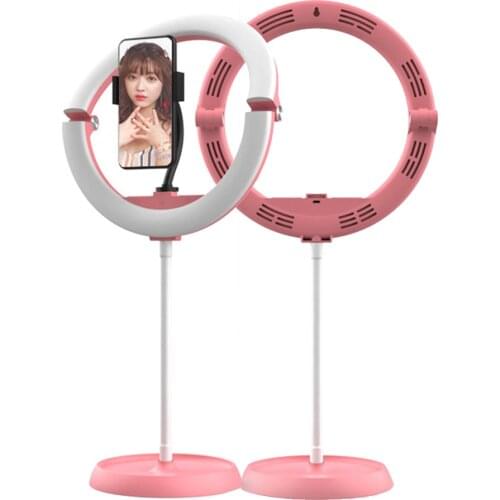 10inch Photography Lights Led Ring Light with Tripods Stand Beauty Selfie for Makeup Youtube VK Tik Tok Video Dimmable Lighting