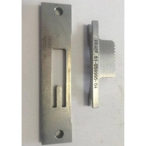 91-059995-04 Feed Dog, 91-150602-05 Needle Plate for Pfaff 1525