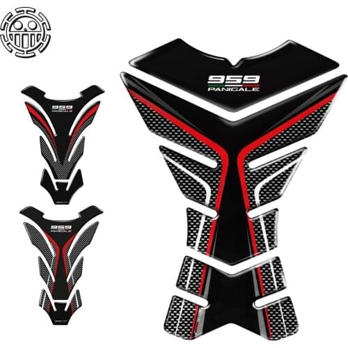 Motorcycle Gas Tank Protectors Tank Pad Decals Case for Ducati 959 Panigale Corse Tank