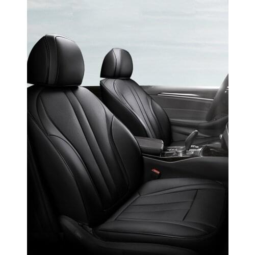 Custom cowhide car seat cover for auto Mercedes Benz A B C-Class Sedan CLA CLK CLS car led auto products accessories car styling