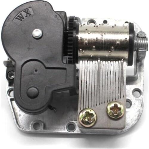 DIY Music Box Decorative Mini Music Movement Variety Music Available with Hand Crank