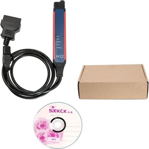 For Scania Truck VCI3 VCI-3 Scanner Wifi 2.44.1 Diagnostic Tool with Full Chip USB License Key