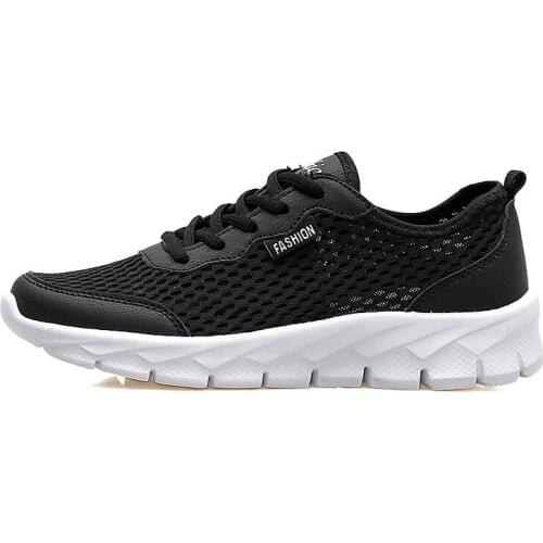 Classic Breathable Mens Mesh Sneakers Big size Comfortable Soft Casual Shoes Daily Jogging Shoes Fashion Couples Sports Shoes