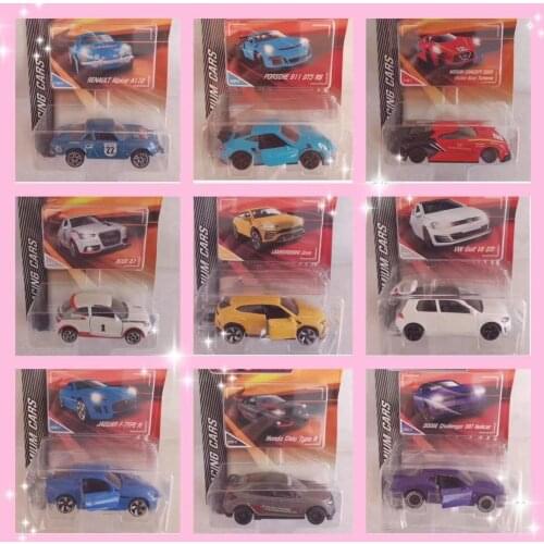 Majorette 1/64 Nissan Toyota corolla dodger porsche Ford Collection Metal Die-cast Simulation Model Cars Toys