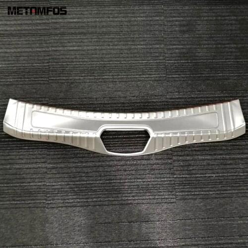 For Renault Koleos 2016-2020 2021 Interior Rear Bumper Foot Plate Tail Door Sill Scuff Guard Sticker Stainless Steel Car Styling