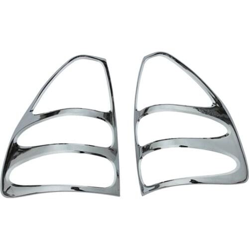 For Toyota Land Cruiser Prado 120 FJ120 2003 2004 2005 2006 2007 2008 2009 Rear Light Trim Hood Car-Styling Accessories