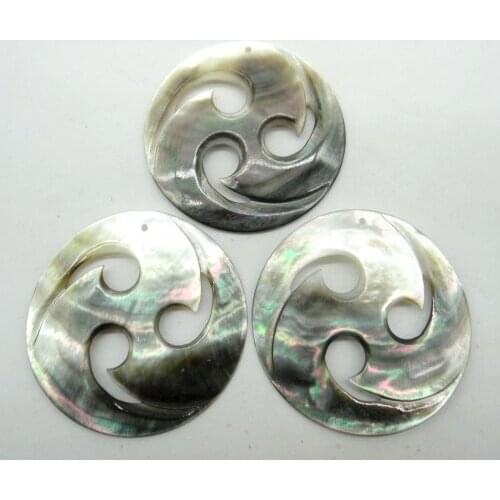 Natural stone Quartz crystal Turquoises tiger eye Abalone Shell pendants for diy jewelry making necklace Accessories6pcs A19