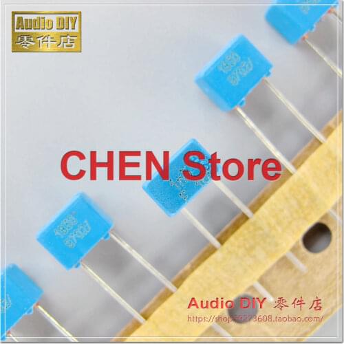 10PCS/20PCS Vishay ERO KP1830 1500pF/100V 1% P5MM blue Polypropylene film capacitor 152/100v Hi-Fi Audio 1.5nF 152 1.5nF/100V