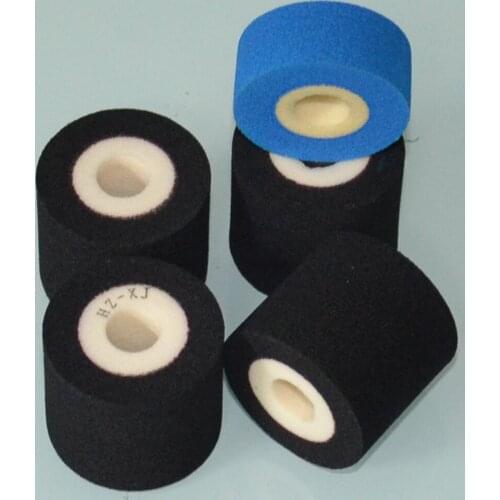 Black Diameter 36mm Height 32mm hot stamping code machine melt ink roller for MY 380 printer