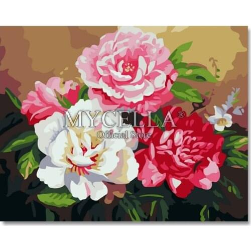 Rose,Flower,DIY,Diamond Painting,Floral,Diamond Embroidery,Cross Stitch,Needlework,Diamond Mosaic,Home Decoration,Christmas Gift