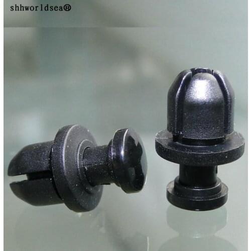 Shhworldsea 100PCS cars plastic clips Push-Type Retainer