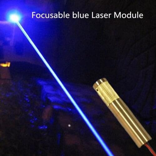 450nm blue Laser Head Locator with All-Copper Adjustable focal length Module