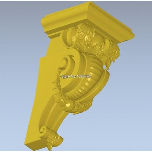 High quality New 3D model for cnc 3D furniture decoration 3D carved figure sculpture machine in STL file Decor_129