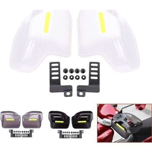 For Suzuki DJEBEL Yamaha XMAX 125 250 400 300 Motorcycle Hand Guard Handguard 7/8" Shield Windproof Universal Protective Gear