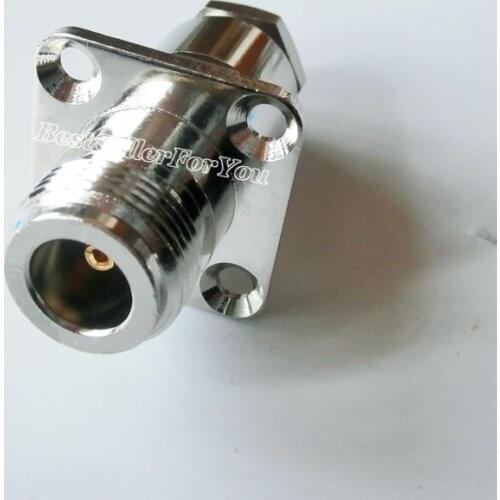 1Pcs N Female Jack Flange Mount Clamp For RG174 RG316 LMR100 Cable RF Connector