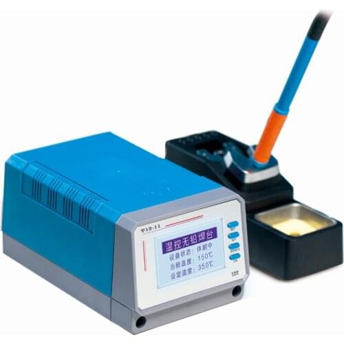 2018 new design T12-11 Hot Air SMD Soldering station Heating Rework Station online