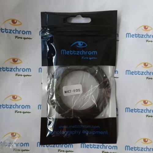 Mettzchrom M42 Lens Adapter For Canon EOS 5D MARK Series 6D 7D 60D 70D 80D 1100D 1200D 200D 100D 750D 700D