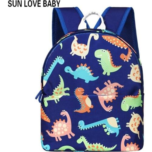 2019 nian sun love baby Brand CHILDRENS School Bags Boy Dinosaur Kindergarten Backpack