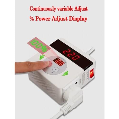 LED Digital AC 220V 4000W SCR Electronic Voltage Regulator Temperature Speed Adjust Controller Dimming Dimmer Thermostat