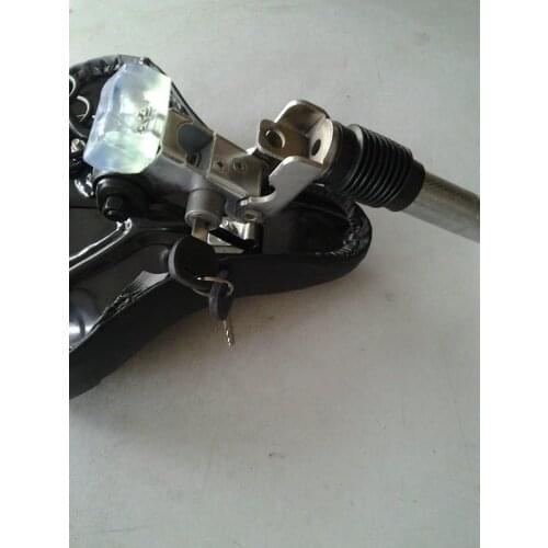 For Electric car battery electric vehicles with interlocking seat tube seat tube anti-theft locks